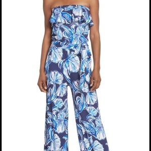 Lilly Pulitzer Strapless Jumpsuit